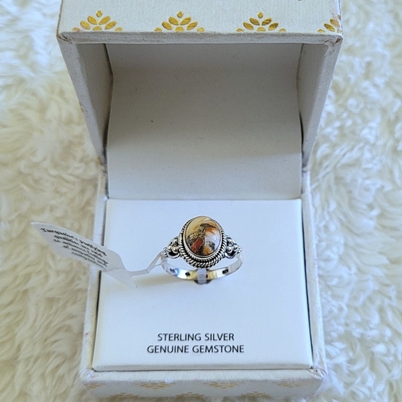 Shivam Jewelry - Shivam Oyster Copper Turquoise Ring💍 - Sz 8